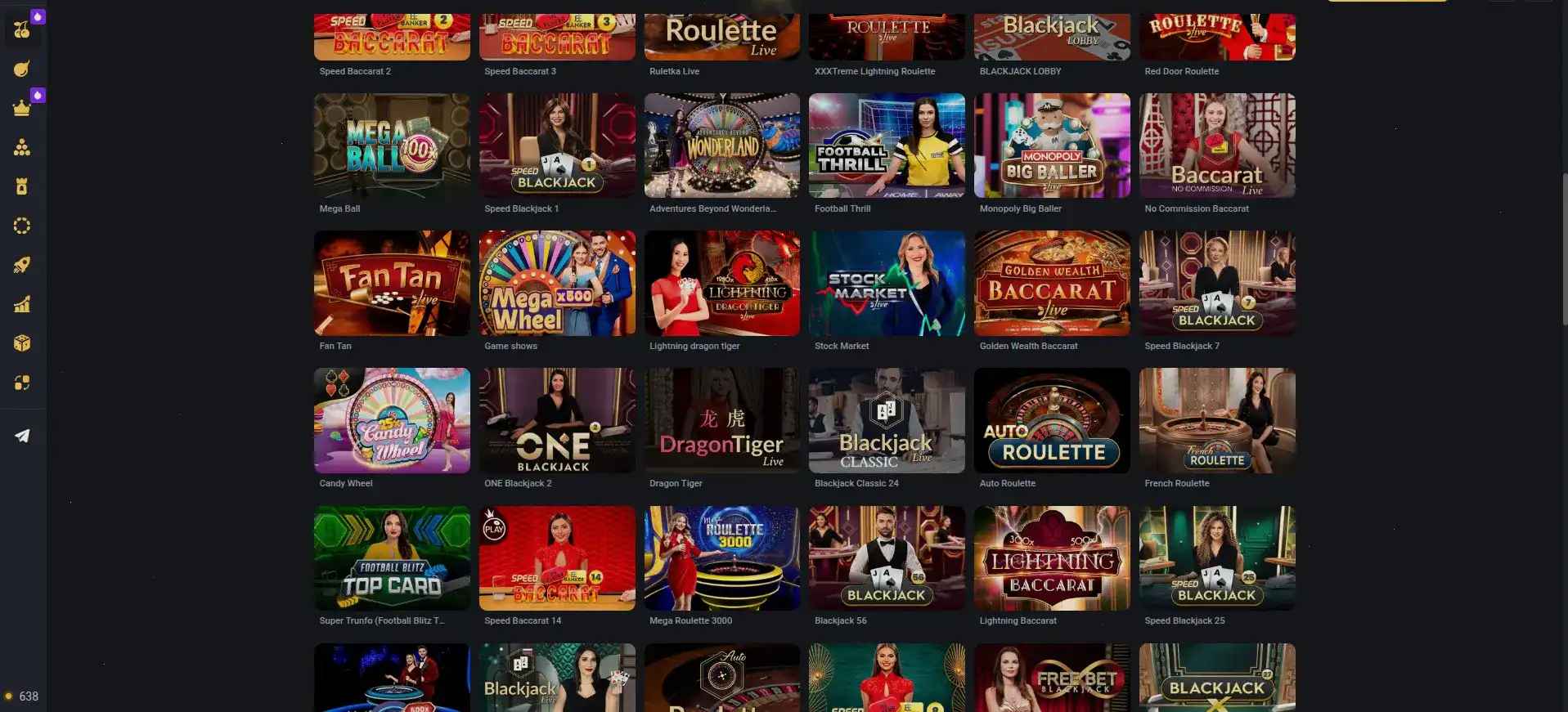 мобильная версия сайта Ton Play с балансом